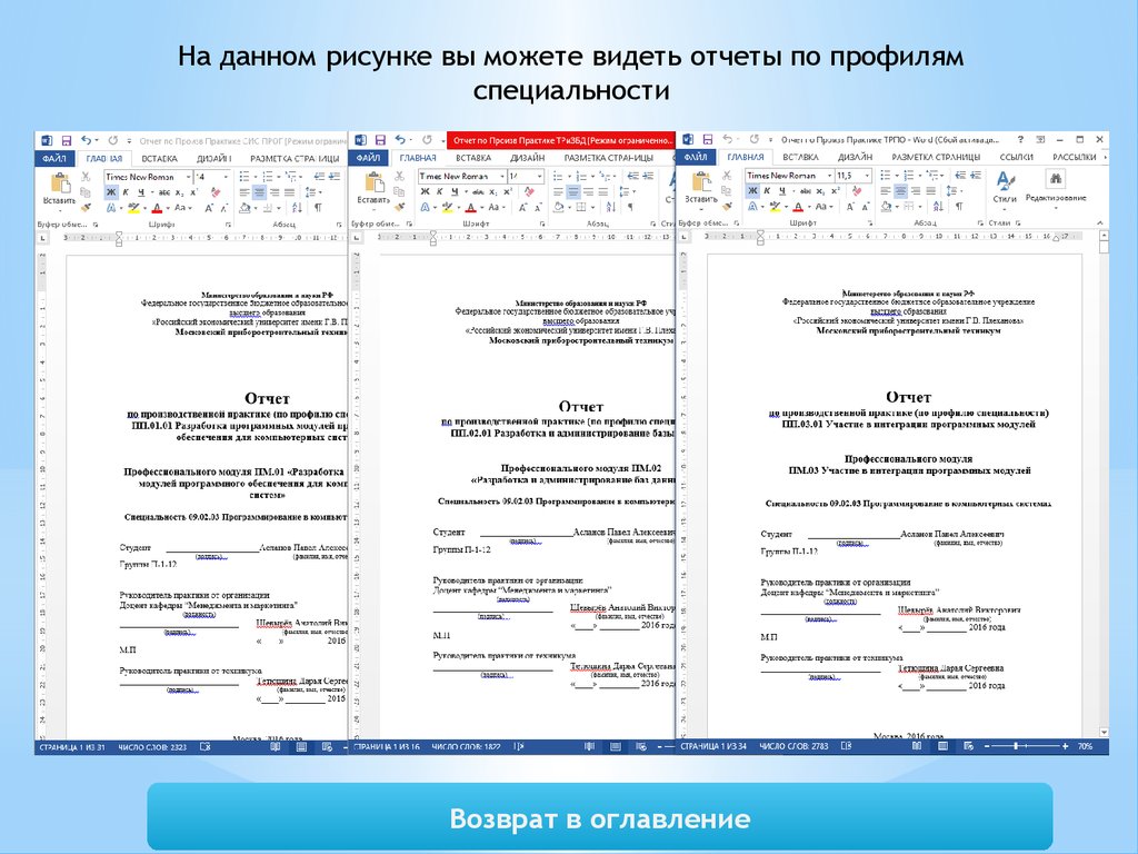 Отчет по пм 07. ПМ.03 участие в интеграции программных модулей. Участие в интеграции модулей. Указать проф модуль в отчёте. Участие в интеграции программных модулей.