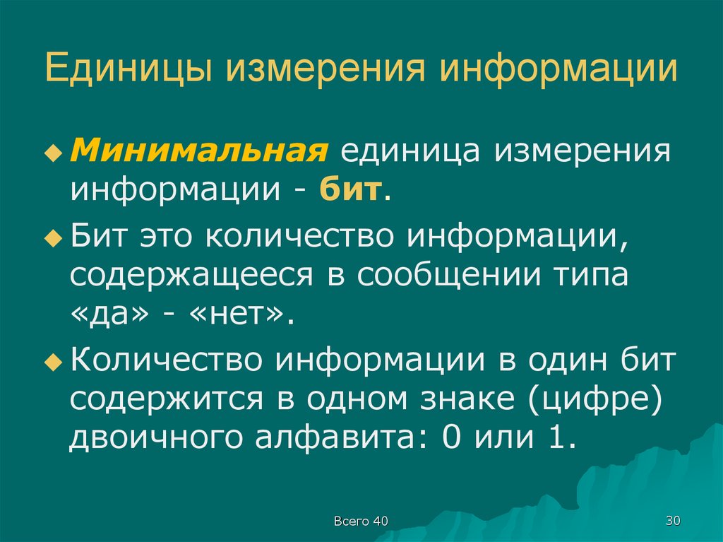 Минимальная информация