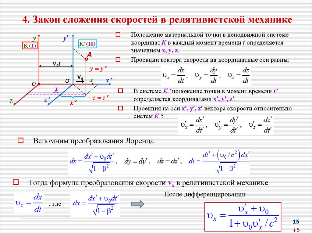 Релятивистская скорость. Вывод формулы сложения скоростей. Релятивистская формула сложения скоростей. Релятивистская механика сложение скоростей. Сложение скоростей в релятивистской физике.