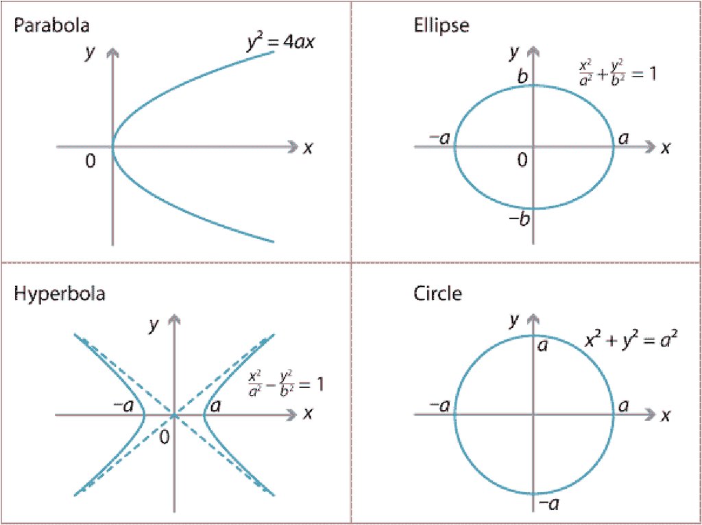 Деякі криві, що
зустрічаються на
уроках геометрії