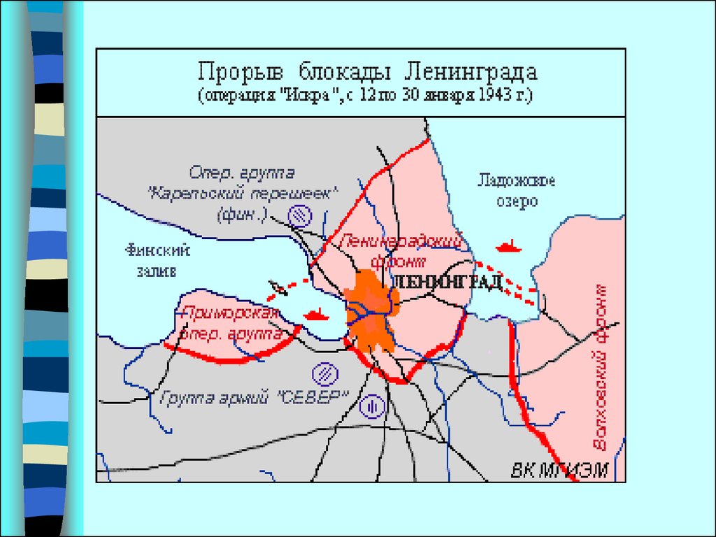 Ленинград в блокадном кольце