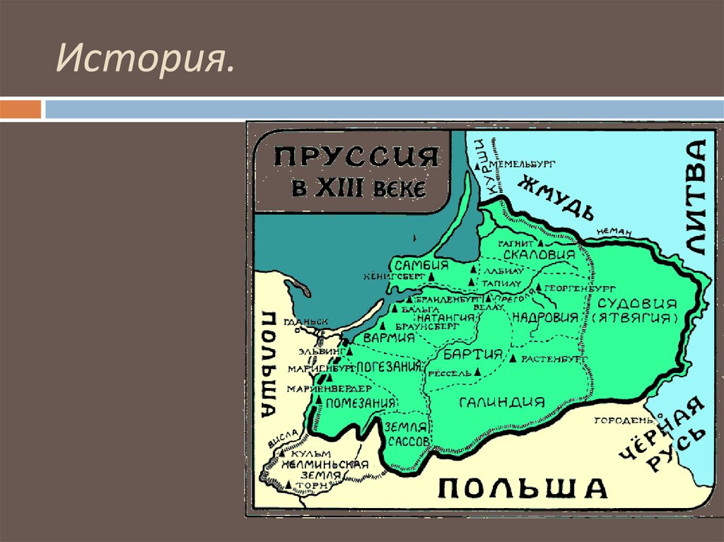 История калининграда презентация