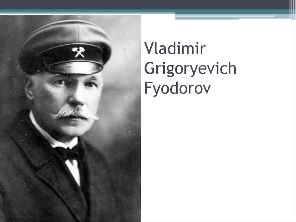 Vladimir Grigoryevich Fyodorov