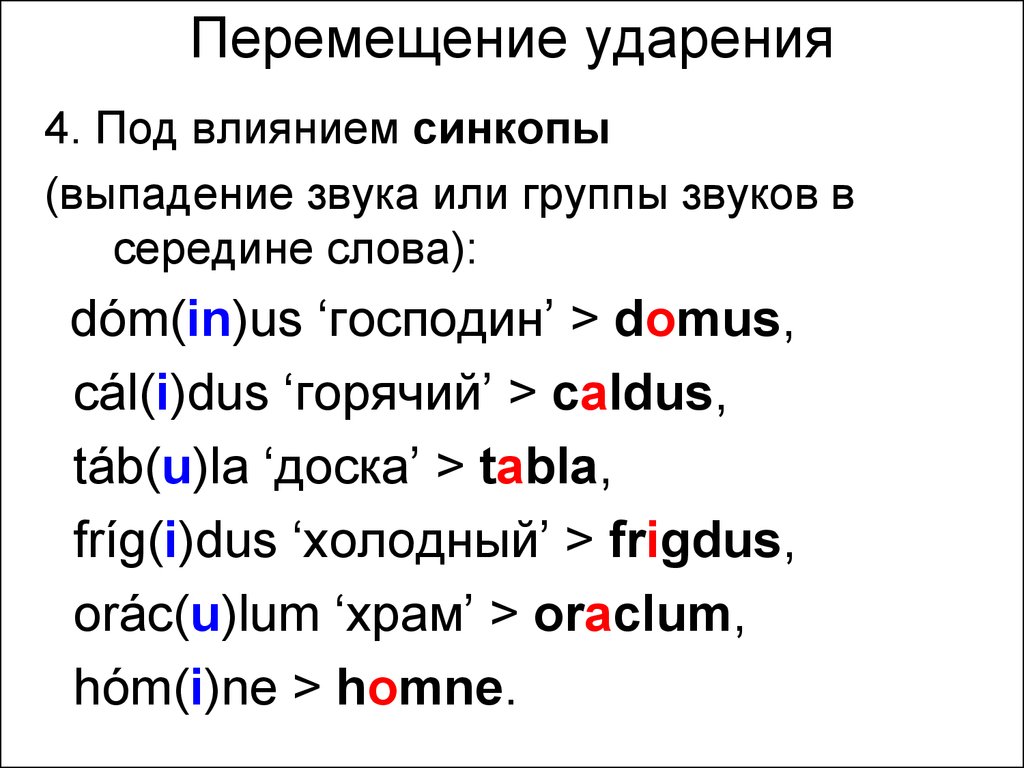 Выпадение звуков в слове 7 букв. Ударение в латинском. Перемещение ударения. Слова с выпадением звука. Выпадение слов.