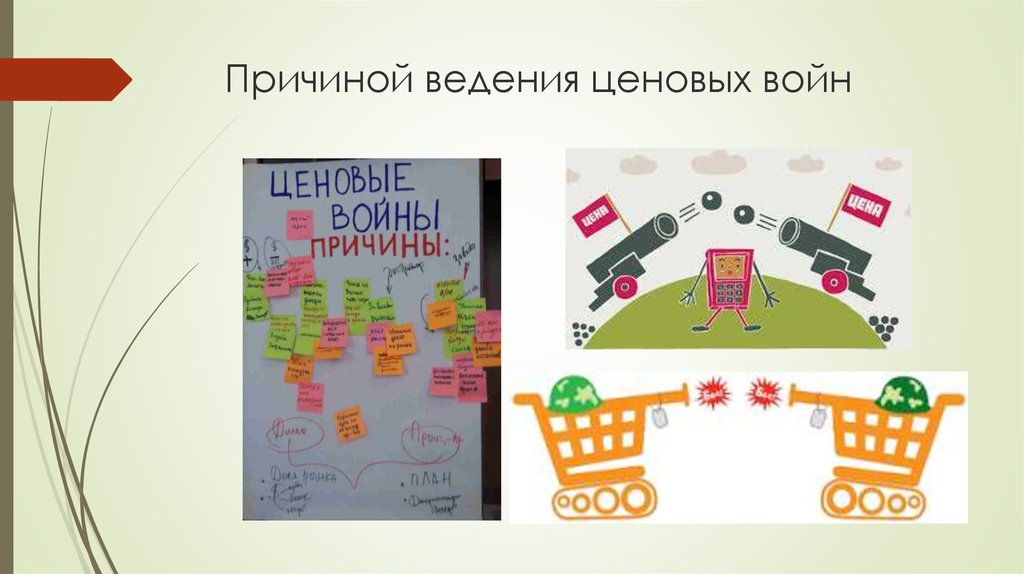 Причиной ведения ценовых войн