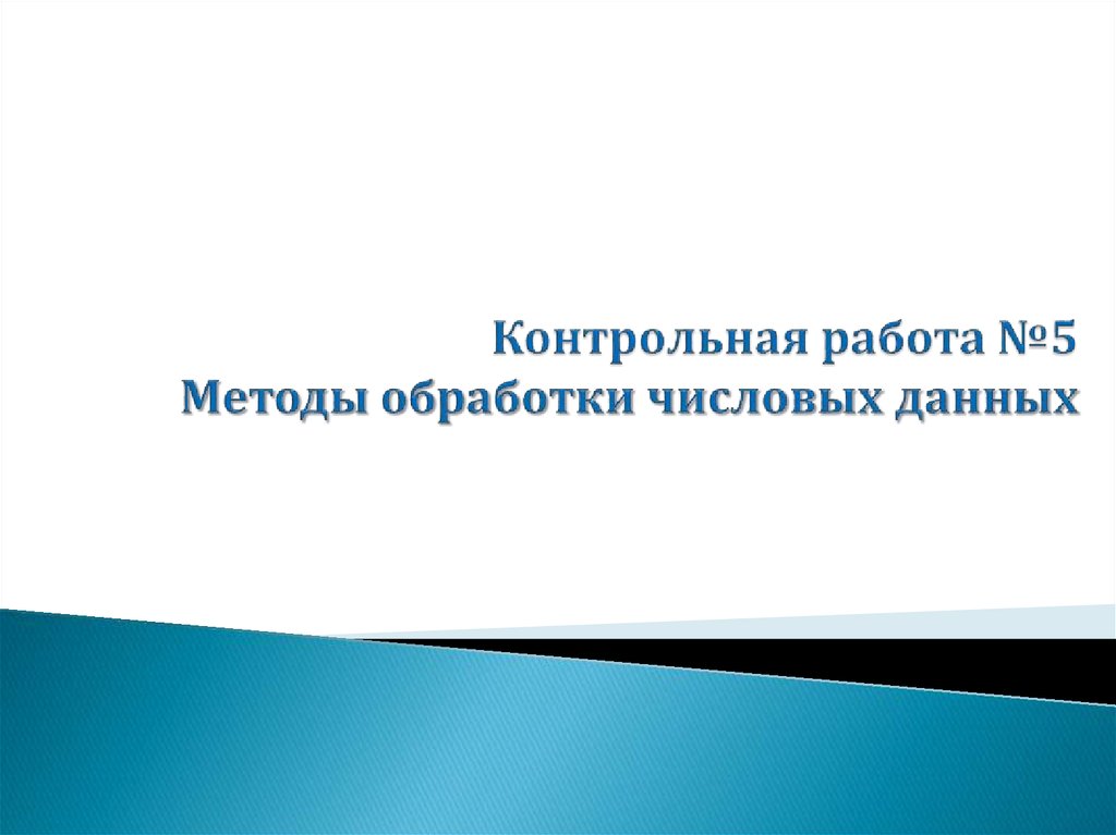 Технология обработки числовой информации презентация