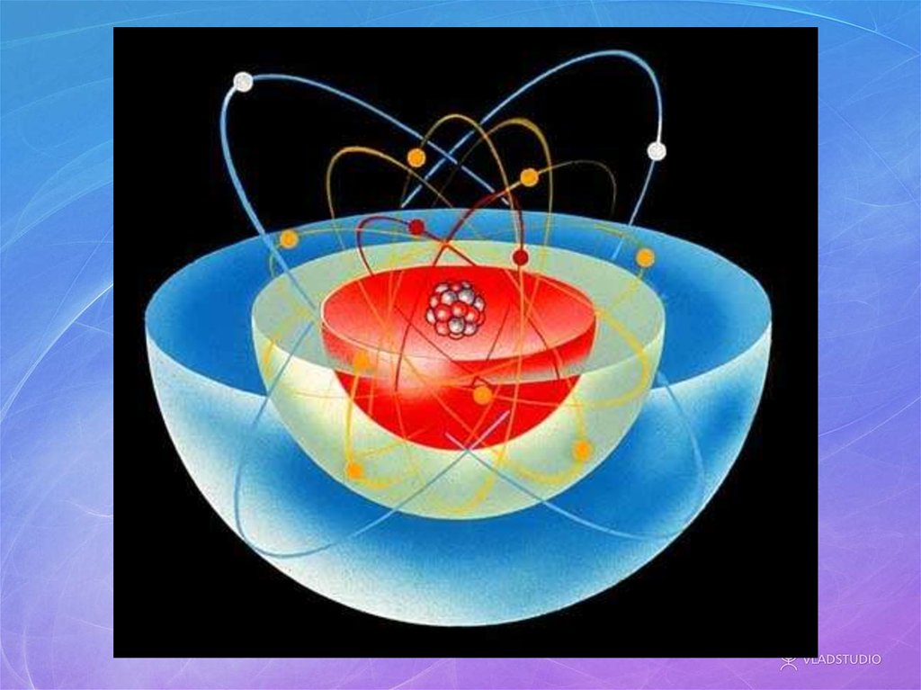 Картинка атомное ядро