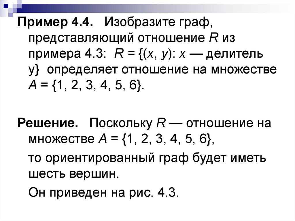 График транзитивного отношения : Помогите решить / разобраться (М)