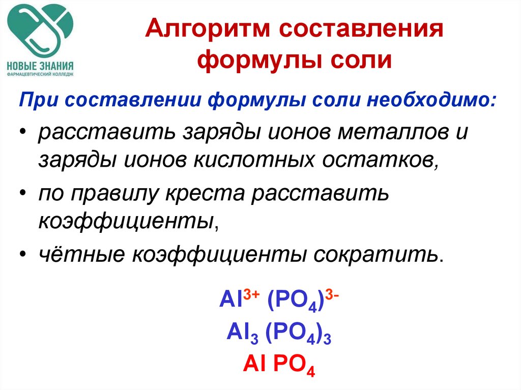 Составить формулы металлов. Алгоритм составления формул солей 8 класс. Алгоритм составления формул солей 8 класс химия. Алгоритм составления солей химия 8 класс. Алгоритм составления формулы соли 8 класс химия.