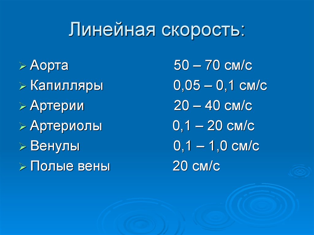 Скорость в артериолах. Линейная скорость в аорте. Скорость в аорте норма. Линейная скорость. Скорость движение аорты.