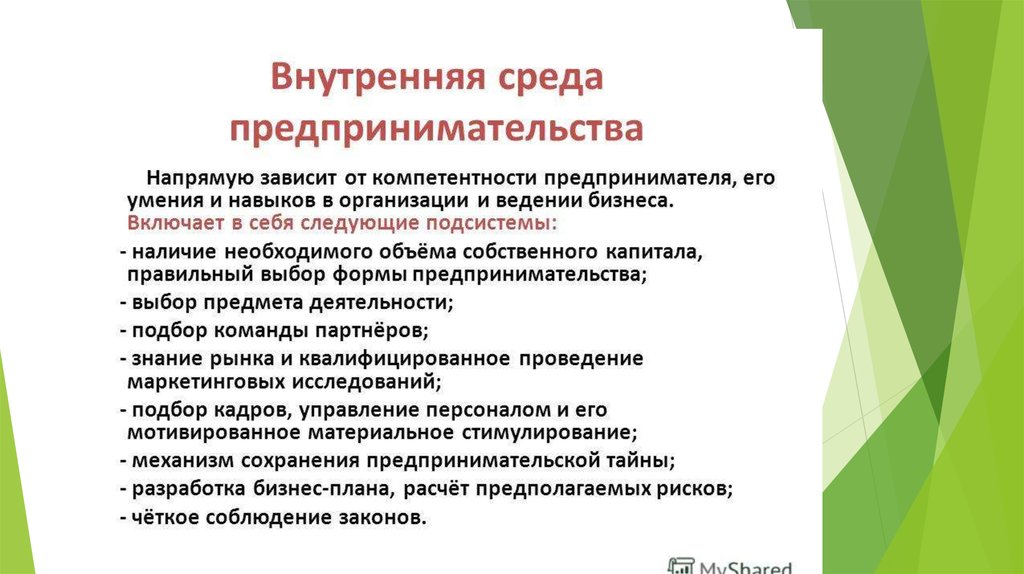 Выберите правильный ответ предпринимательство