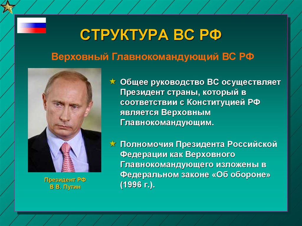 Кто является главой россии. Главнокомандующий вс РФ является. Руководство вооруженными силами.