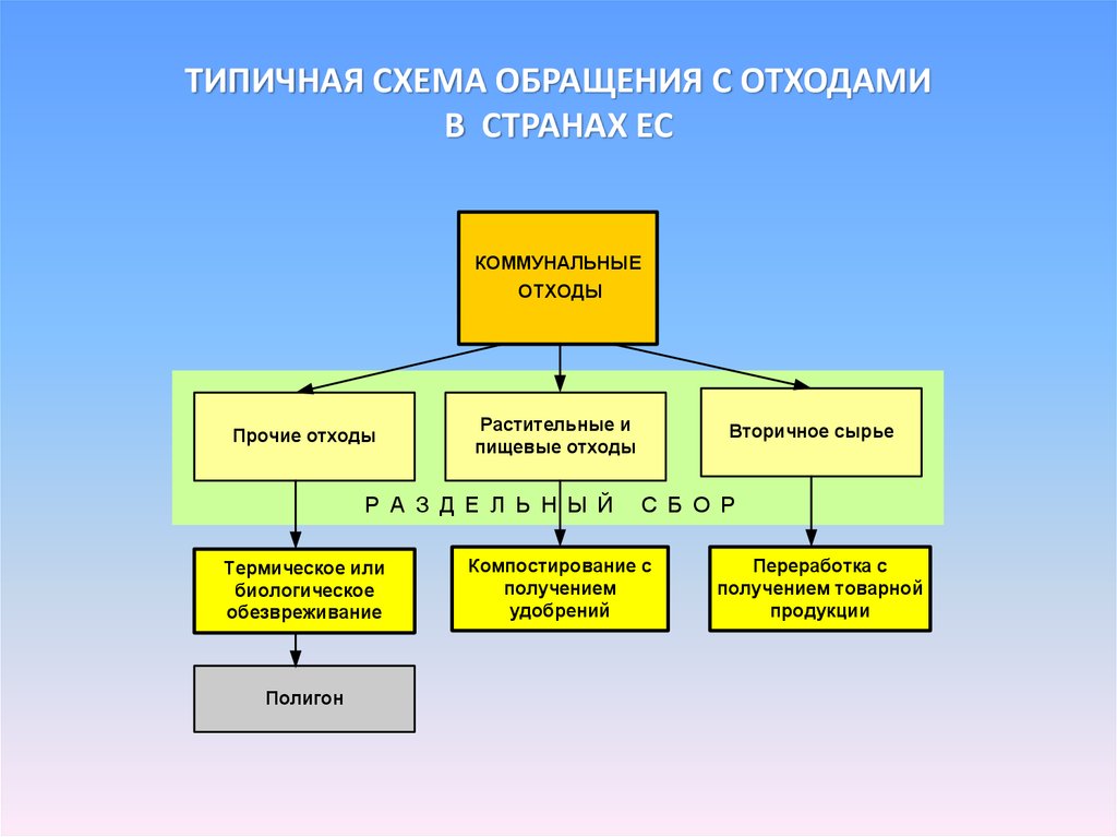 Федеральная схема обращения с отходами