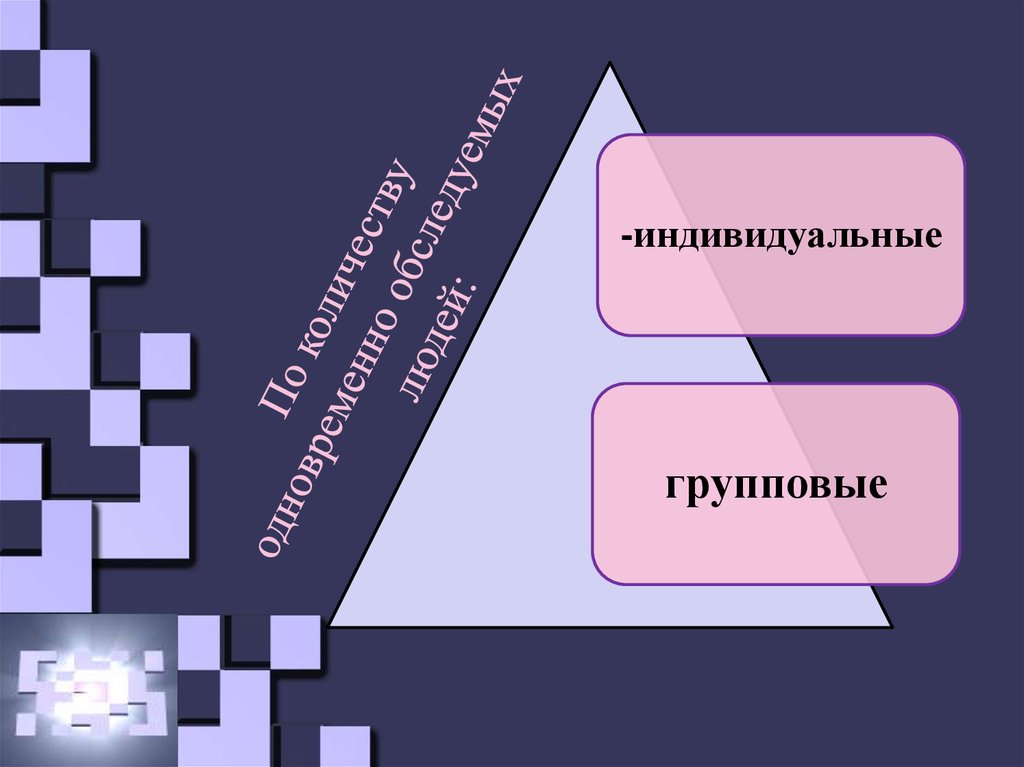 Групповой и индивидуальный уровни