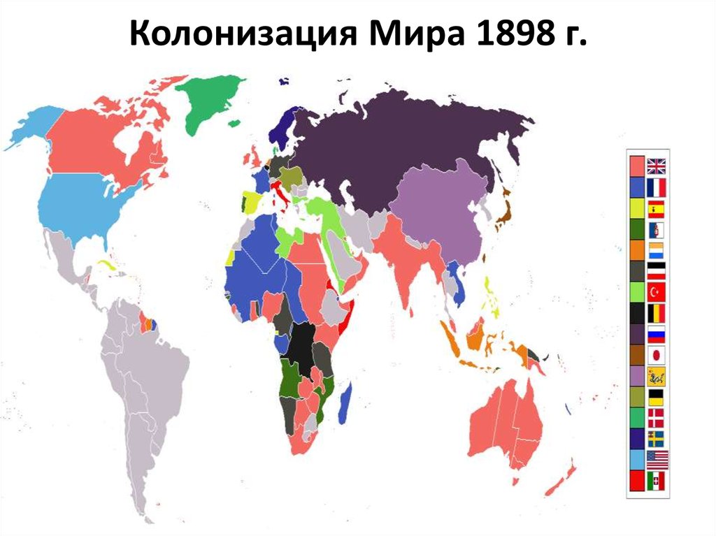 Колонизация Мира 1898 г.