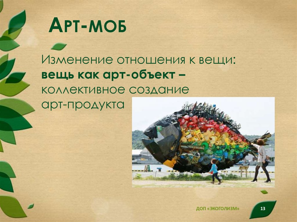 Изменение отношения к переменам. Моб арт