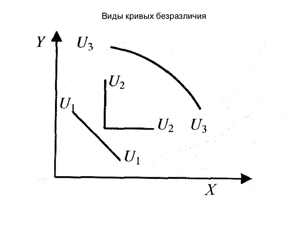 Типы кривых. Виды кривых. Типы кривых безразличия. Виды кривых безразличия. Виды кривых на графиках.