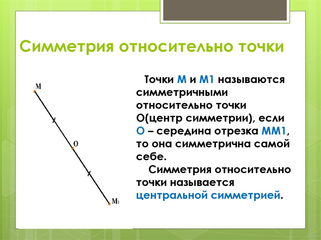 Треугольник центр симметрии. Симметрия относительно точки в пространстве. Точки симметричные относительно точки. Симметрия в пространстве презентация. Симметрия относительно точки 0.