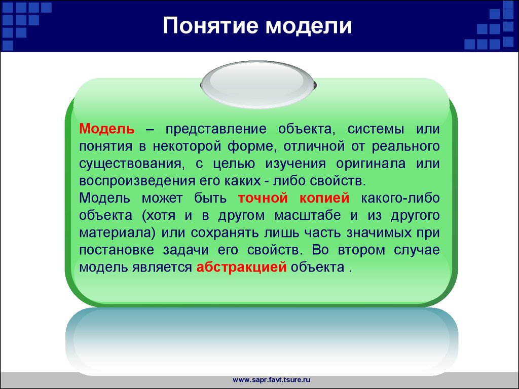 Понятие модели. Понятие моделирования. Определение понятия модель. Моделирование термин.