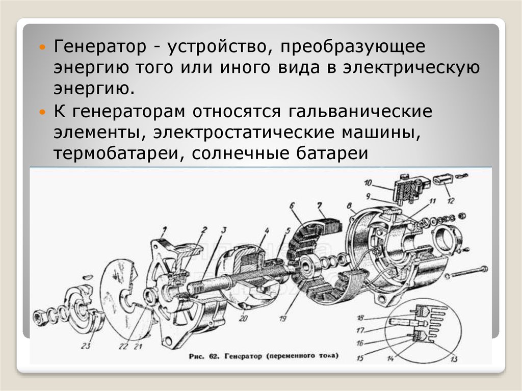 Преобразование энергии в электрических двигателях