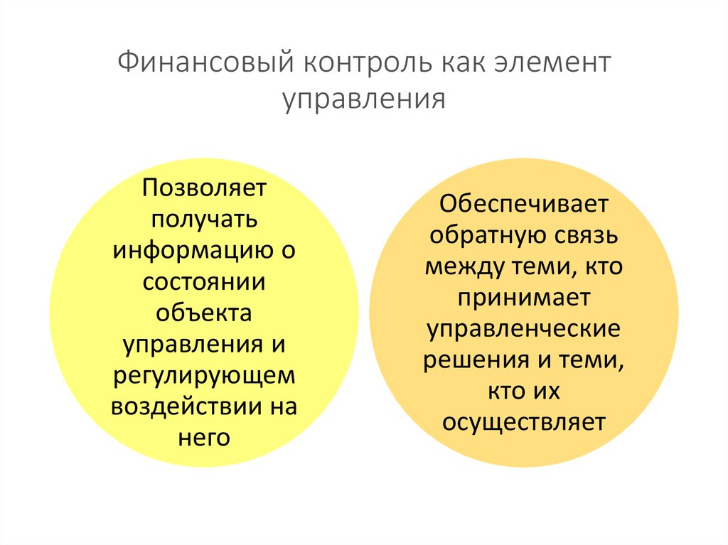 Ооо финансовый контроль