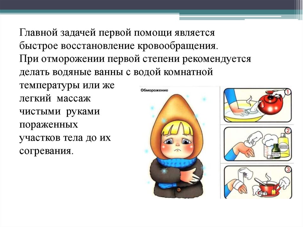 Явился на помощь. Восстановление кровообращения при отморожении. Основными задачами первой помощи являются. При отморожении рекомендуется. Основной задачей первой помощи является.