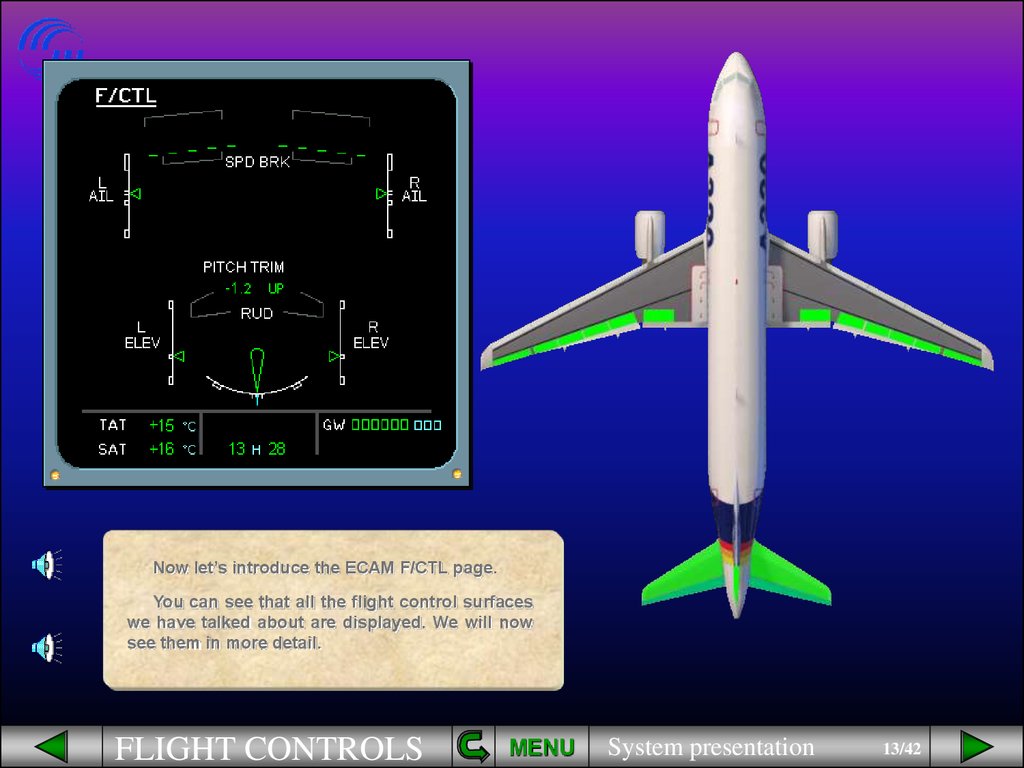 Flight controls - презентация онлайн