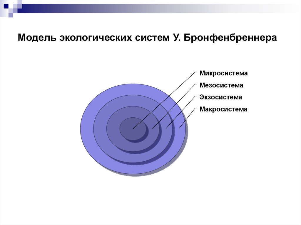 Полу индивидуальный. Модель экологических систем Бронфенбреннера. Модель экологических систем Ури Бронфенбреннера. Теория экологических систем у Бронфенбреннера. Экологическая модель развития у Бронфенбреннера.