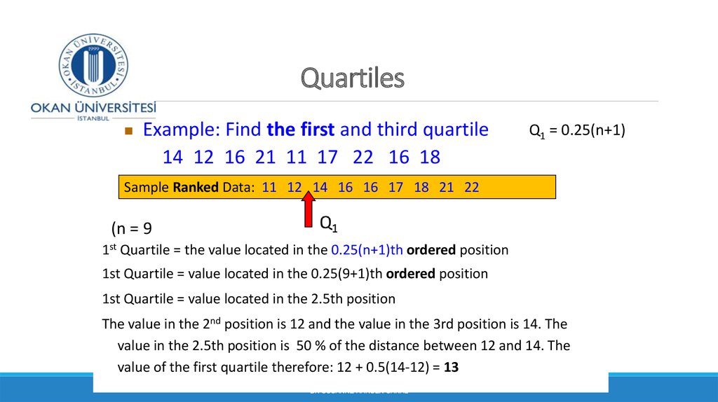 Order position. First quartile. 1st quartile. Quartile 1 and quartile 3. Quartiles of data.