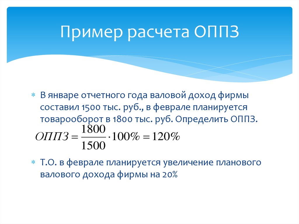 Какова методология расчета относительного показателя выполнения плана