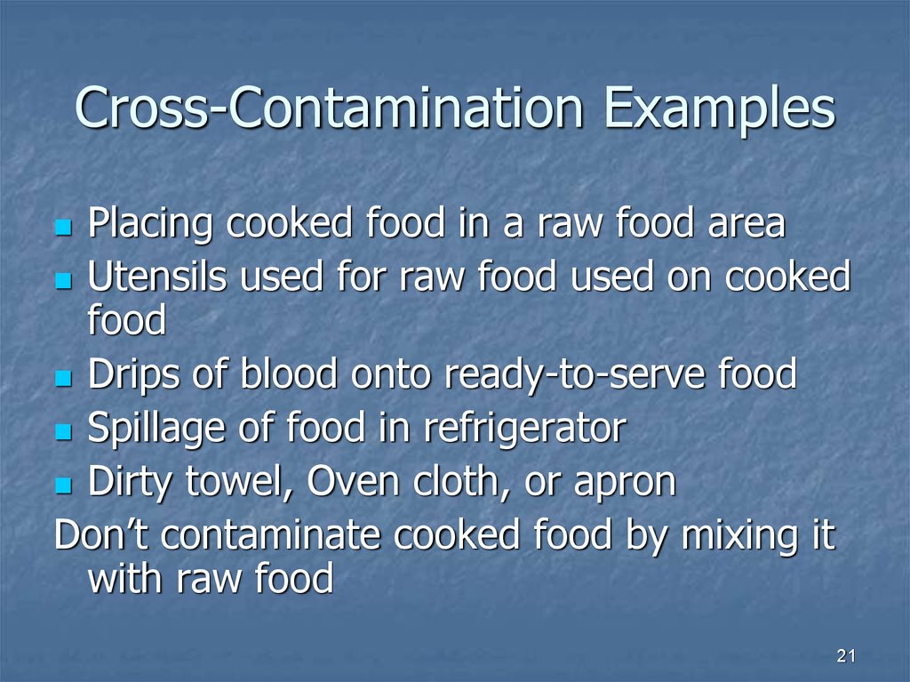 Food Sources And Protection Chapter 4 