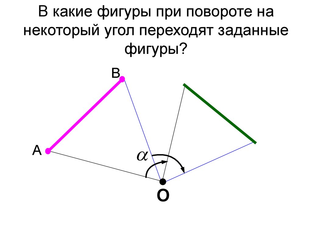 Презентация на тему поворот