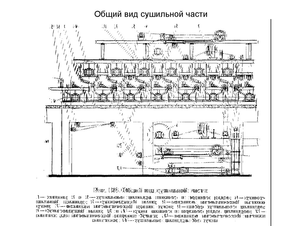 Сушильная часть бумагоделательной машины