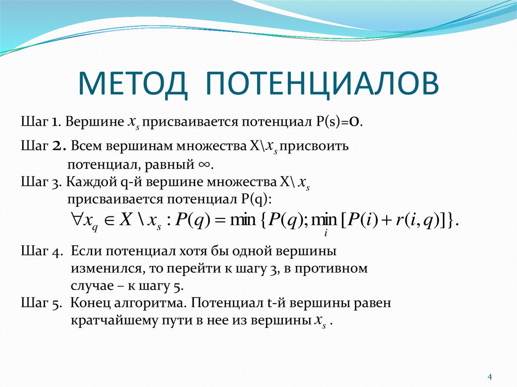 Метод потенциалов. Метод потенциалов кратко. Алгоритм метода потенциалов кратко. Метод потенциалов формула. Как работает метод потенциалов.