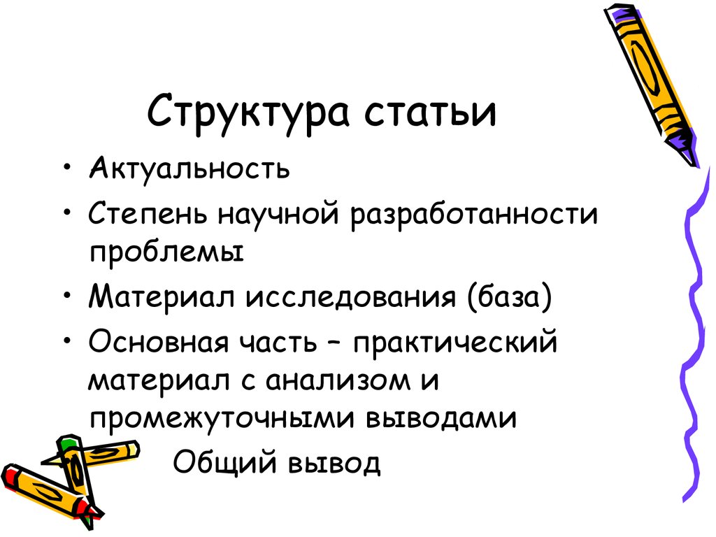 Актуальные статьи