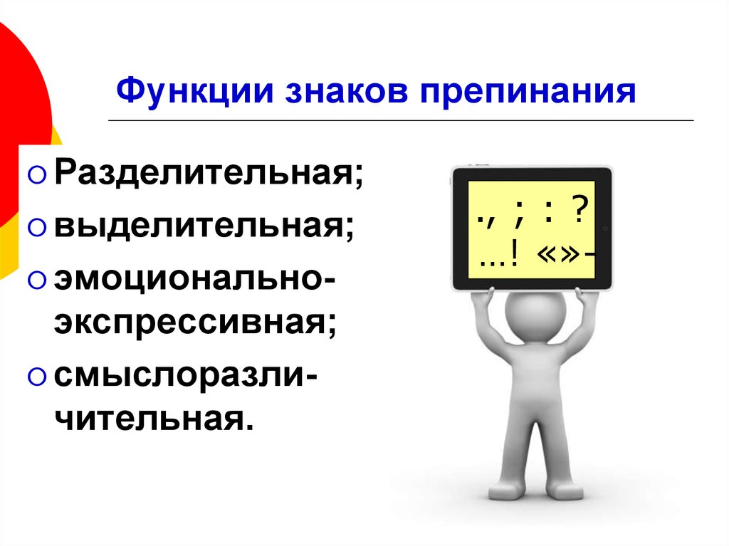 Основы русской пунктуации презентация