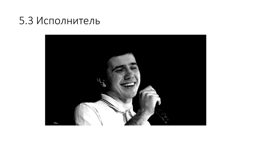 5.3 Исполнитель