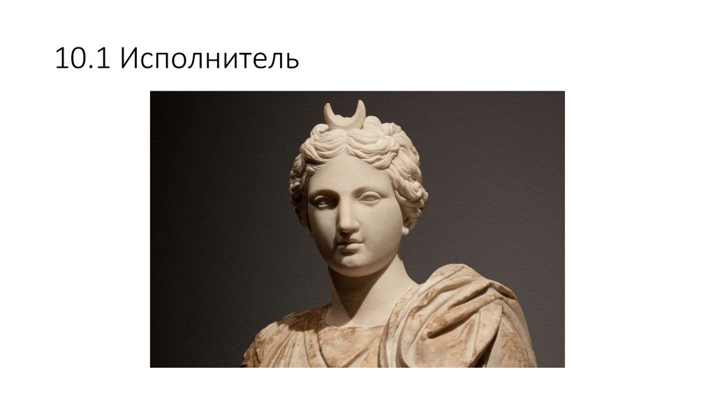 10.1 Исполнитель