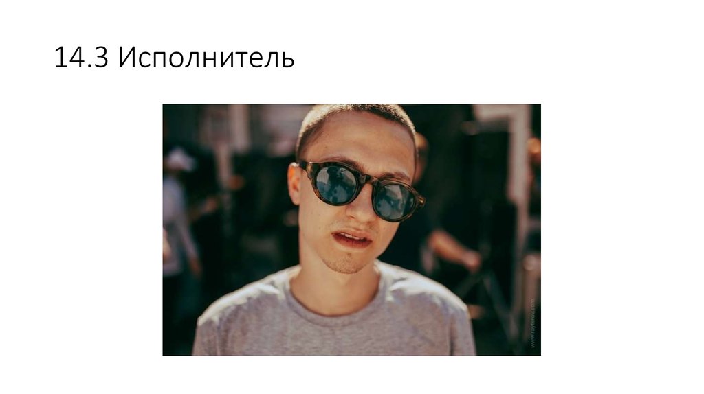 14.3 Исполнитель