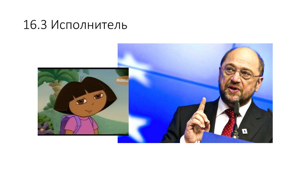 16.3 Исполнитель