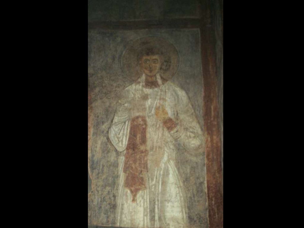 Придел Архангела Михаила. Дьякон.