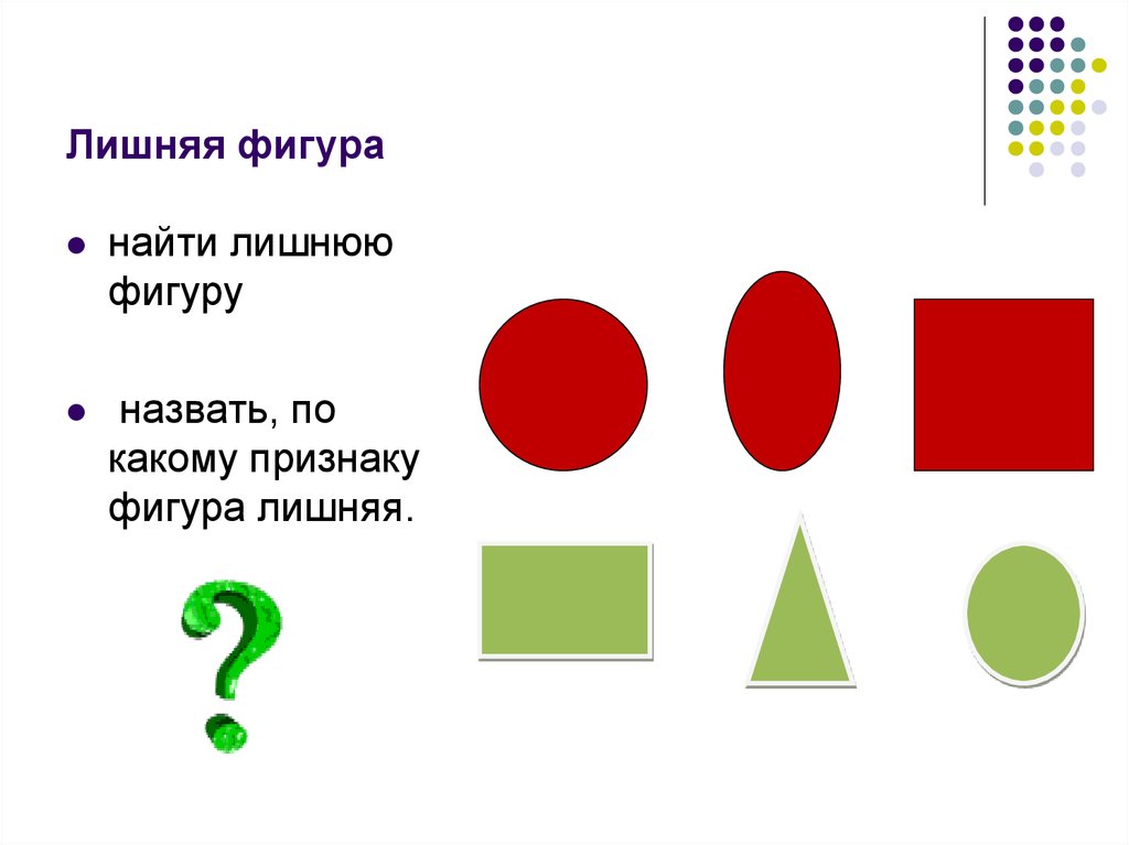 Лишняя фигура. Вопрос лишняя фигура. По какому признаку лишняя фигура. Найти лишнюю фигуру в строке.