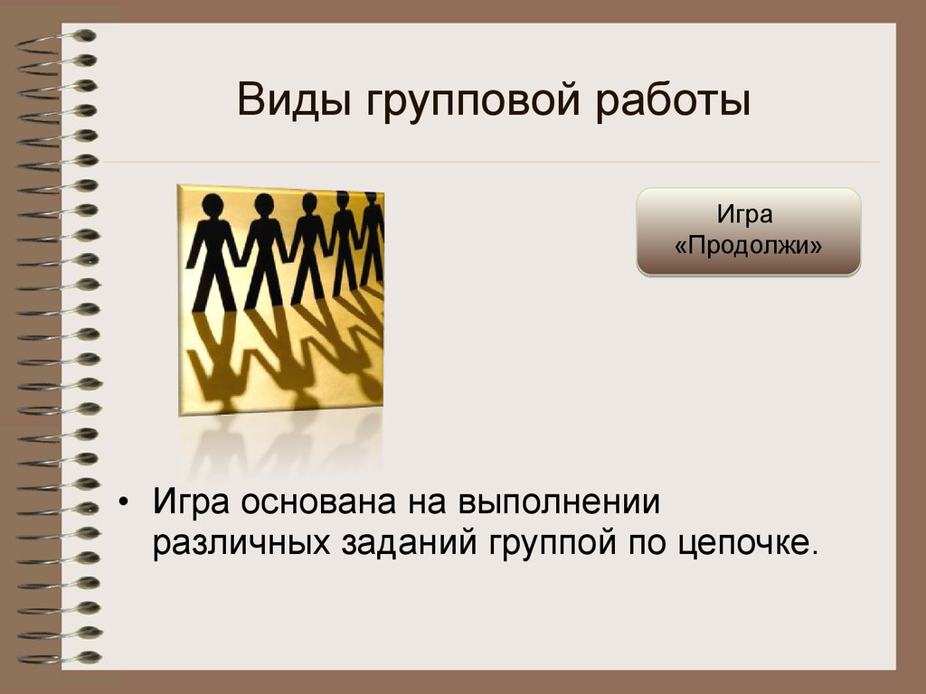 Технология организации групповой работы - презентация онлайн