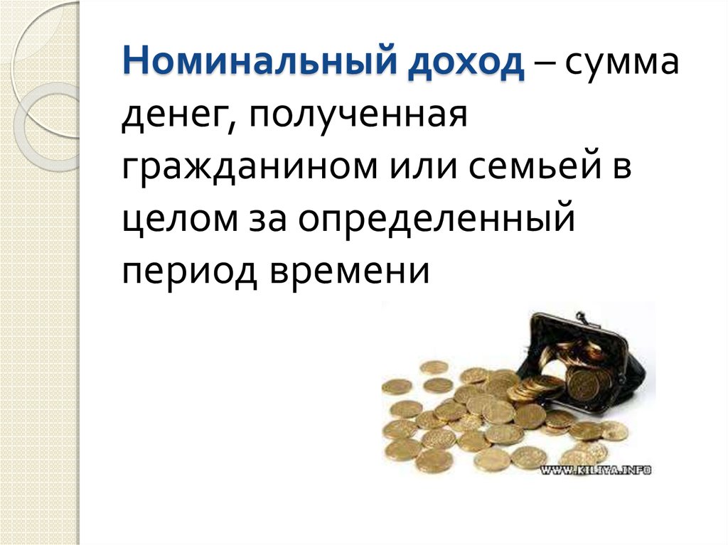 Инфляция и семейная экономика 8 класс конспект урока и презентация