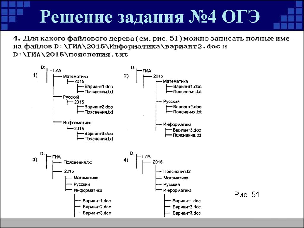 Выбранный вариант решения задачи. Задание номер 4 ОГЭ Информатика. Задание 4 ОГЭ Информатика объяснение. Задания ОГЭ по информатике. 4 Задание ОГЭ по информатике.