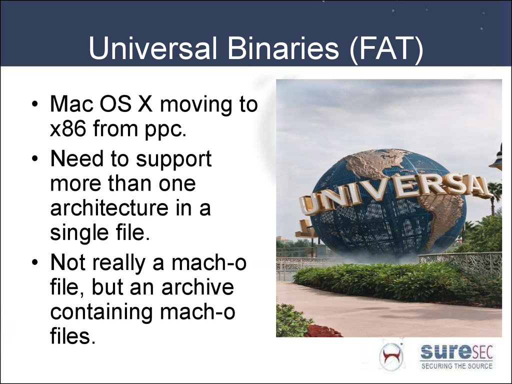 Universal Binaries (FAT)