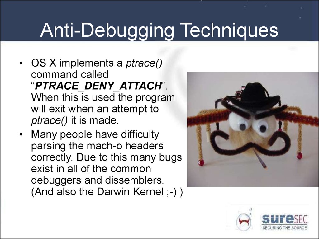 Anti-Debugging Techniques