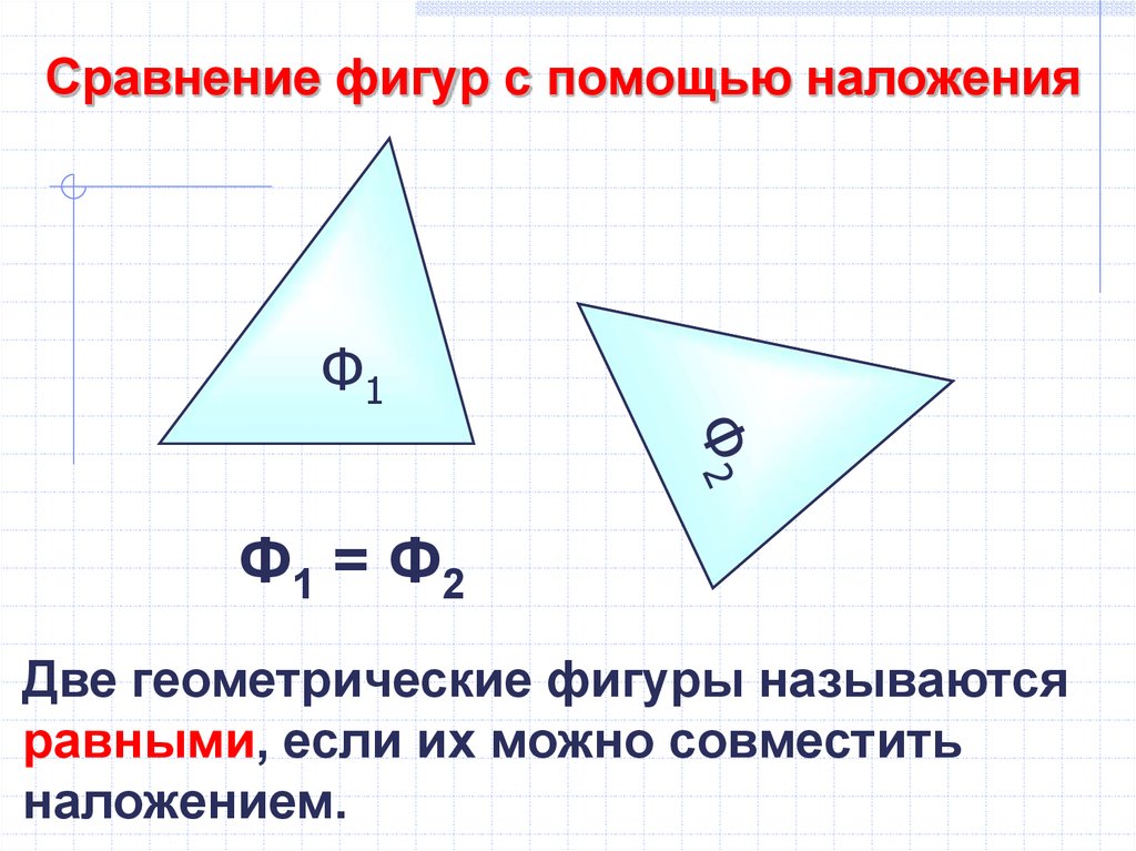 Какие 2 угла называются равными