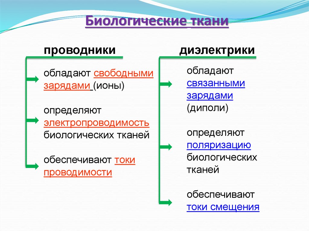 Какими свойствами обладают ткани. Электрические свойства биологических тканей. Проводники в биологических тканях. Ткани диэлектрики это. Биологические ткани обладают свойствами:.
