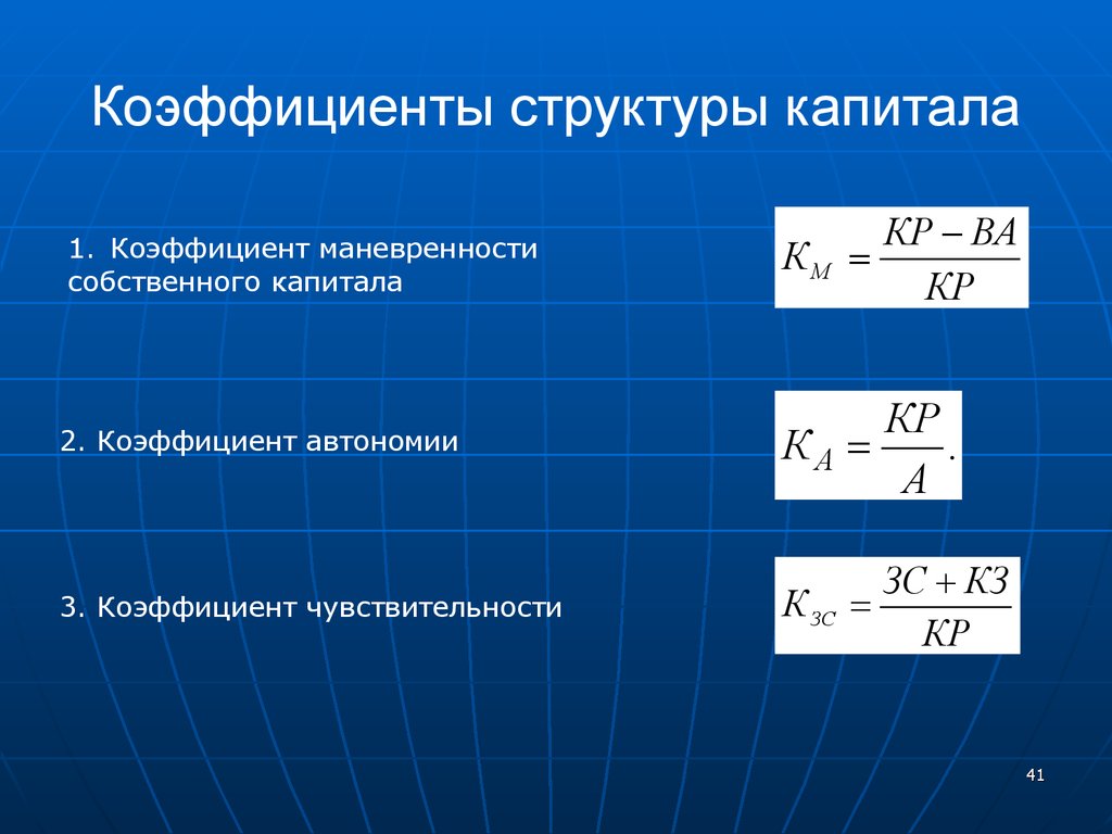 Определение структуры капитала. Структуру капитала предприятия характеризует коэффициент:. Структура капитала оценивается коэффициентами. Коэффициент структуры капитала формула. Коэффициент структуры заемного капитала.